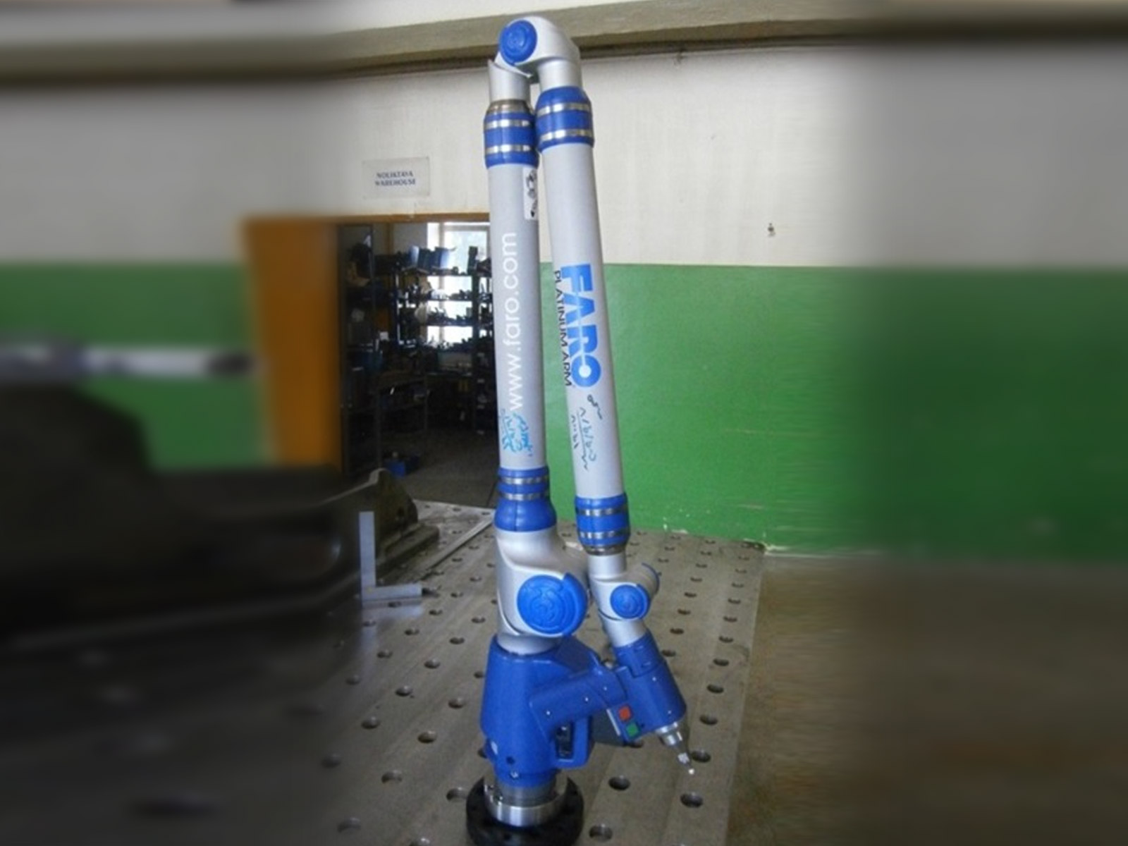 FaroArm Platinum dārgmetālu mērījumi sarežģītām daļām