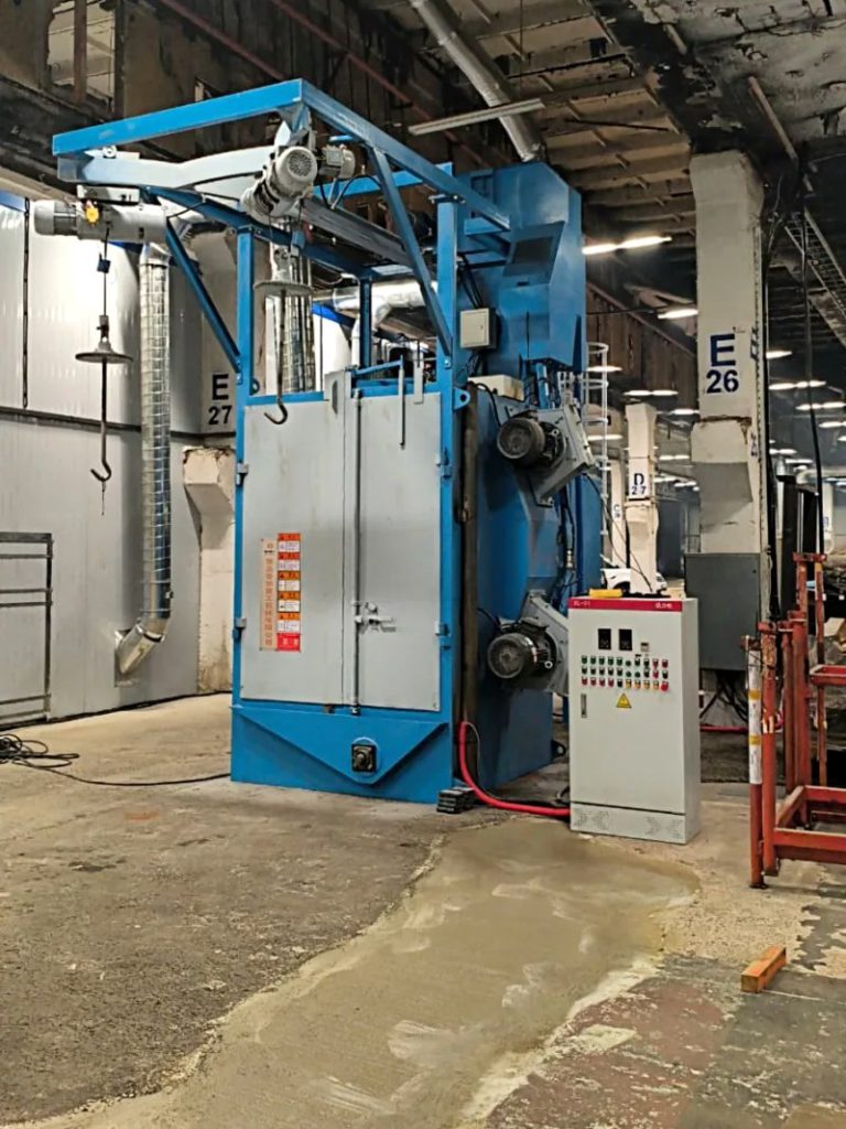 Automatisk blästring av små detaljer
